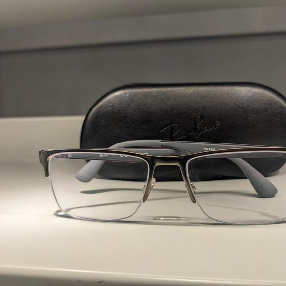 Ray-Ban Semi-Rimless Eyeglasses RX6335 - Picture 6 of 6